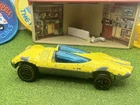 1973 Hot Wheels Redline Swingin’ Wing Lemon Yellow Enamel Shell Promo VTG HK