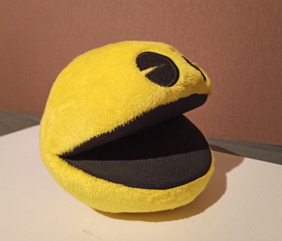 !!! Pac-Man Plüschtier Bandai Namco ca 15 cm Retro Gaming Stofftier Gelb TOP !!!