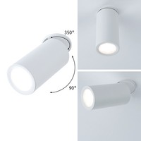 Einbauleuchte 6W LED Turnal Coin Dimmbar Weiß Matt Rund Paulmann 93086