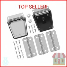 Cooler Stainless Steel Hinge  Latch Set, Ice Chest Hinges, Latch Posts, and Scr