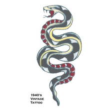 Tattoo Vintage Snake - WMU