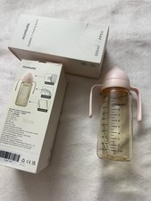 mombella Classic Feeding Bottle PPSU 300ml Old Rose Wide Neck Dishwasher Safe