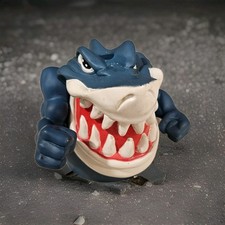 Vintage 1995 Street Sharks Trapjaw Ripster Pizza Hut Cup Lid RARE - NICE 