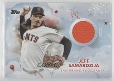 2020 Topps Holiday WalMart Mega Box Relics Jeff Samardzija #WHR-JSM 06nl