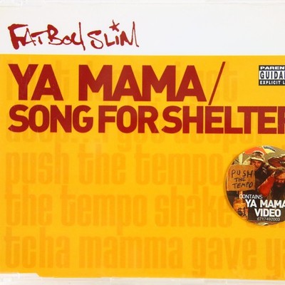 Music Musik MAXI CD Fatboy Slim   Ya Mama / Song For Shelter Gut