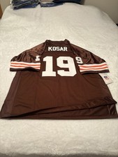 VGT NFL BERNIE KOSAR #19 HOF CLEVELAND BROWNS QB MITCHELL/NESS SZ XL 52 NWT