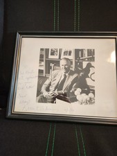 Bowie Kuhn Signed Framed Original Photograph