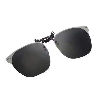 Polarized Clip-On Flip Up Sunglasses - Multiple Colors Available