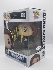 Gillian Anderson "The X-Files" AUTOGRAPH Signed Dana Scully 1613 Funko Pop ACOA