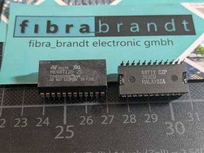 MK48T12B-25 | STM | Timekeeper Ram DIP24 | New & Original Untested | 1 pc