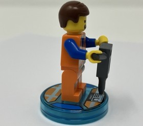 Lego Movie Dimensions Emmet Minifigure Minifig 71212 To Life - CRACKED TORSO