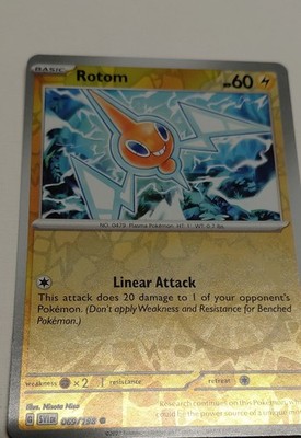 Rotom 069/198 SV01: Scarlet & Violet Base Set Reverse Holo