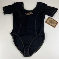 NWT GENUINE HARLEY DAVIDSON 98331-94VW WOMEN'S LG BODYSUIT BLACK COTTON LYCRA