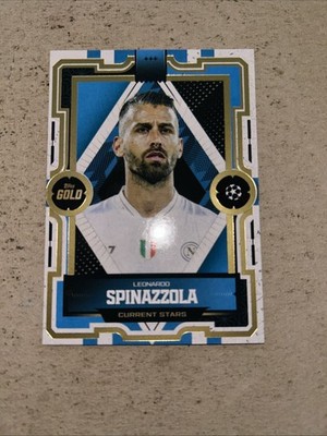 Leonardo Spinazzola Napoli Current Stars Topps Gold 2025/26