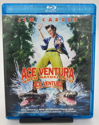 Ace Ventura: When Nature Calls - Blu-ray - Good Condition - Jim Carrey