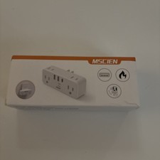 Mscien Wall Charger Multi Plug Outlet Extender Travel Plug Adapter YP12R6M2A1CU