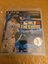 PS3 MLB 10 The Show New Still Factory Sealed