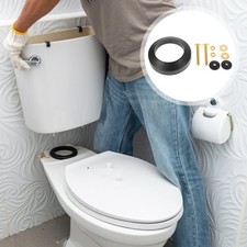 Toilet Cistern Accessory Sealing Ring Bolts Tank Bowl  Gasket Kit Premium