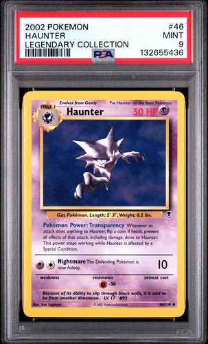 Haunter graded PSA 9 for sale on eBay