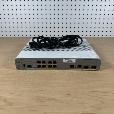 CISCO Catalyst 2960-Cx Series 8 Port Network Switch WS-C2960CX-8TC-L