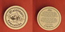 Baisinger Löwenbräu Das ist Baisingen Brauerei Bierdeckel Bier