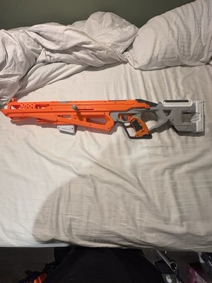 Nerf AccuStrike Raptorstrike Blaster Rifle 38 Inches Long Orange