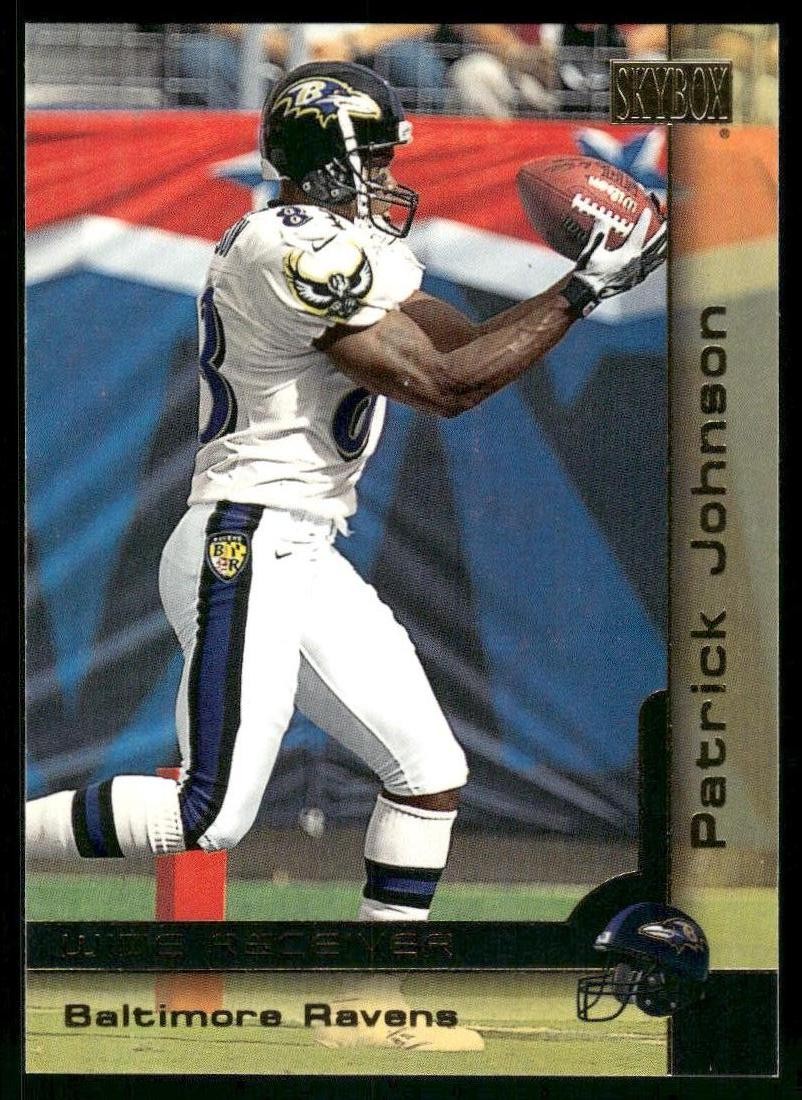 Patrick Johnson 2000 SkyBox Baltimore Ravens #178 Near Mint or Better
