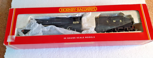 HORNBY R.2083 SPUR 00 - CLASS 5 DAMPFLOK 5379 L.M.S. BLACK - LTD EDT | Zustand: Used