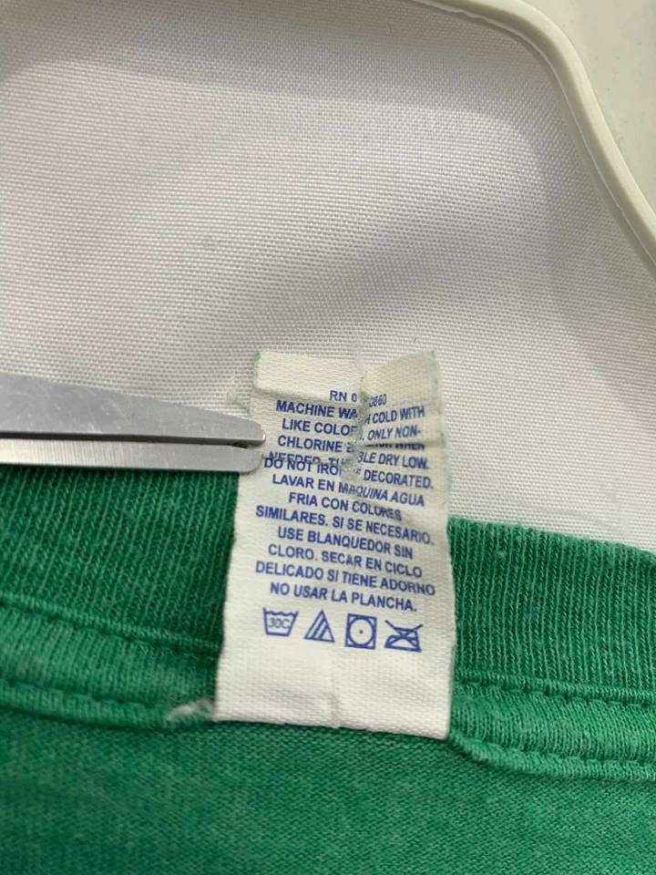 Camiseta De Colección Suave Girada EE. UU. Verde Tigre DJ Gráfico Talla L Grande 60/40 Mezcla #19 Foto 4 de 4