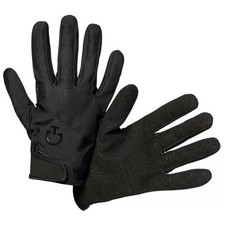 Cavalleria Toscana Gloves CT Mesh Grip GLOVES - Black Size 9