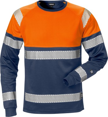 FRISTADS 129513-271 High Vis T-Shirt Langarm Kl. 1 7519 THV  Gr.M Warnschutz-Ora