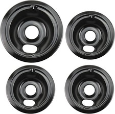 WB31M19 WB31M20 Porcelain Drip Pans by - Compatible for GE Hotpoint