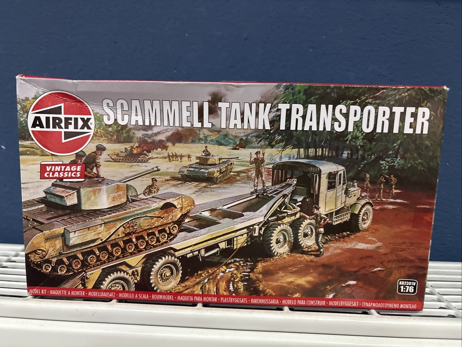 Airfix Scammel Tank Transporter 1/76 Scale Model Kit A02301V