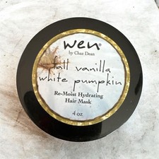 WEN Fall Vanilla White Pumpkin Re-Moist Hydrating Hair Mask By Chaz Dean NEW