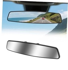 Rear View Mirror, 14 Inch Anti-glare Panoramic Rear Mirrors 14 inch Chrome