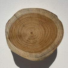 Rustic Hand Made Carved Wooden Bowl 5.5 X 6.25in Nut Bowl Trinket Dish