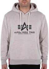 Image of ALPHA INDUSTRIES Men's Basic Hoody Hoodie (Pack of 1)