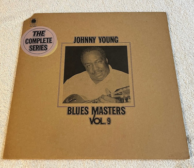 JOHNNY YOUNG:''Blues Masters Vol.9'': 1972 VINYL LP: STUDIO RECORDING 1969: EX/VG+
