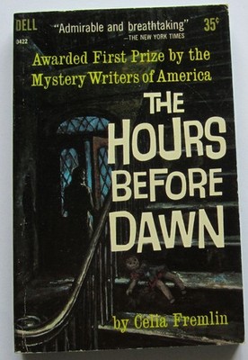 The Hours Before Dawn Celia Fremlin PB 1st Dell (1961)