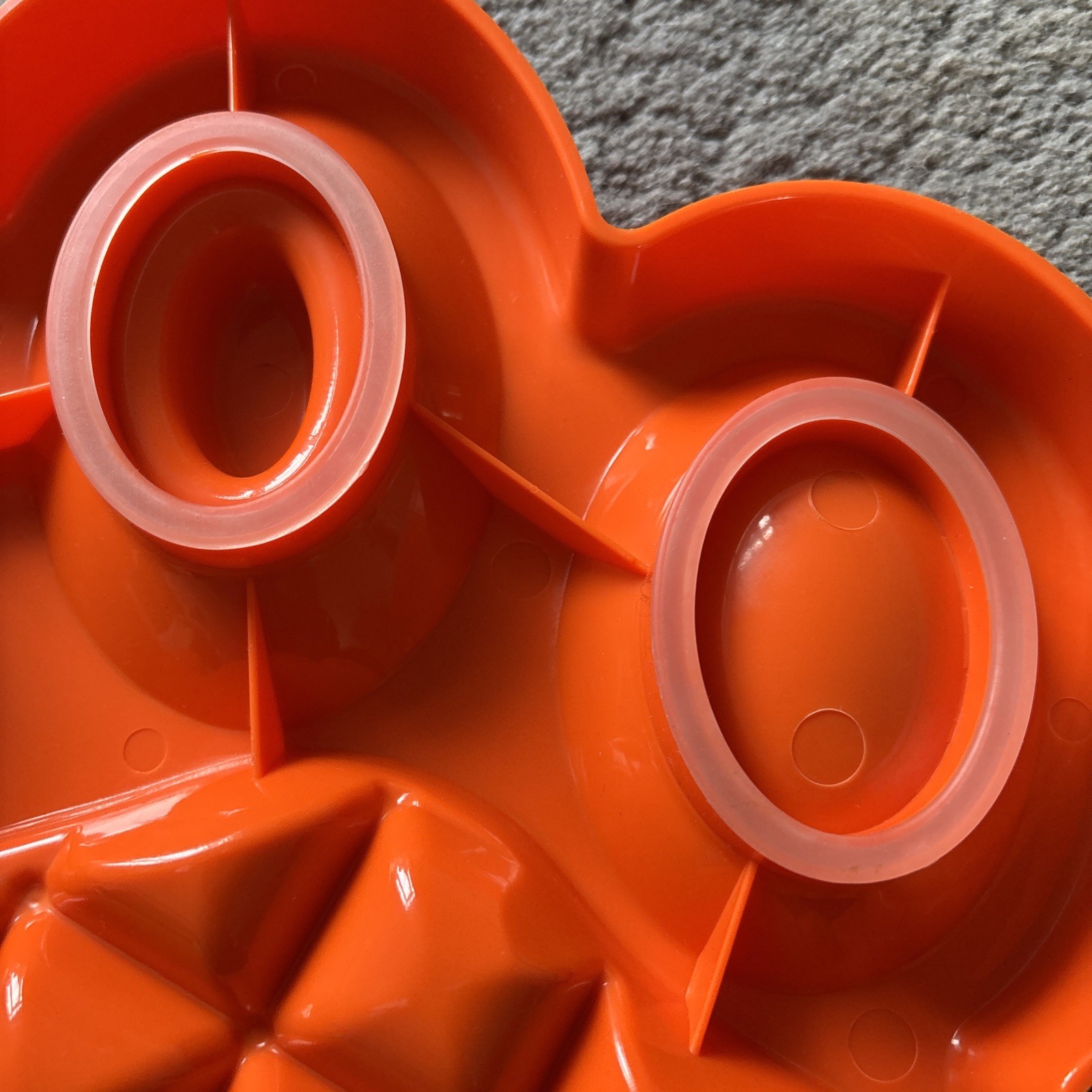 Orange PAW Alimentatore Lento Interattivo per Cani Controllo Alimentazione Rapida foto 6
