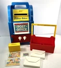 Fisher-Price Post Office 1989 Vintage Playset Mailbox Envelopes Accessories