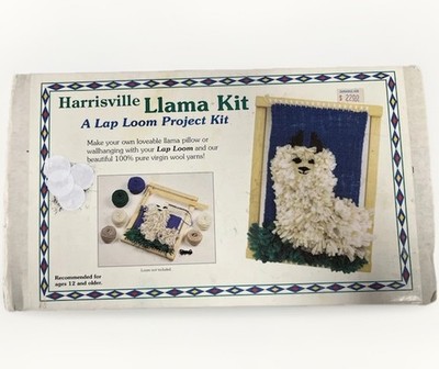 Harrisville Designs LLAMA Kit Lap Loom Project Wool String Craft #445 Sealed