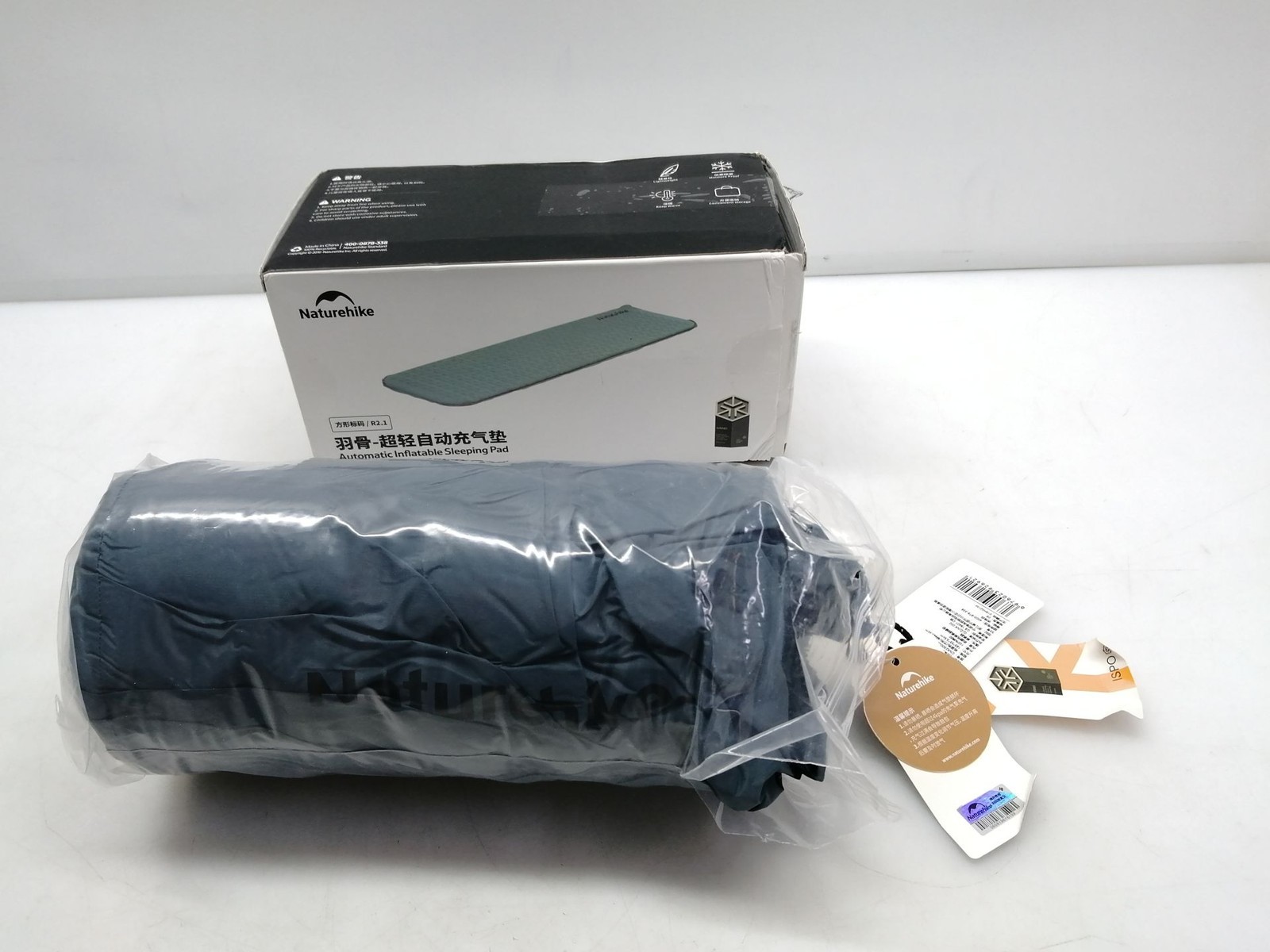 Esterilla aislante autoinflable ultraligera Naturehike