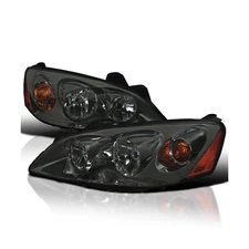 SPEC-D TUNING Smoke Headlights Compatible with 2005-2010 Pontiac G6 L+R Pair ...