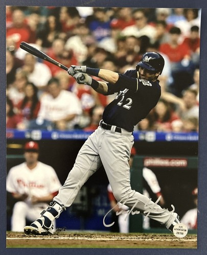 Christian Yelich Signed Photo 8 x 10 Autograph Auto W/ COA - Milwaukee Brewers