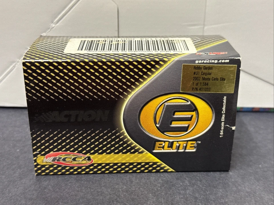 2002 Robby Gordon #31 Cingular 1/64 Action RCCA Elite 压铸新品 — 第 4/4 张图片