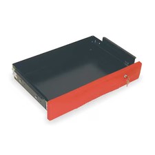 Rubbermaid Commercial Fg459300red Drawer, 40 Lb., Red, Steel, 25 In. L