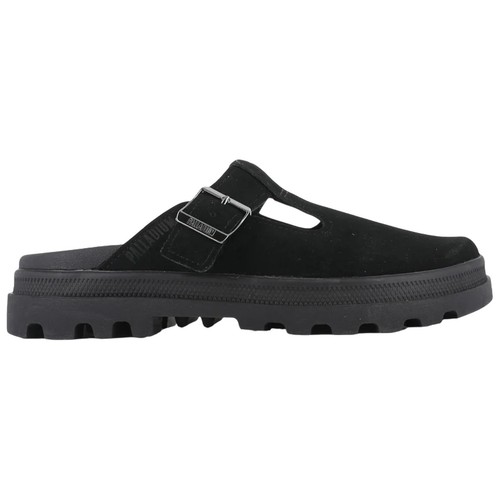 Palladium Dunelite Pyla Zuecos Hombre Mujer sin Cordones Ante Mula Casual Verano - Imagen 2 de 13