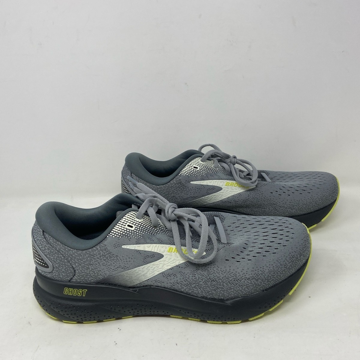 Brooks Men\'s Athletic Shoes - Gray and Lime Brooks - Brandclub - Brooks Men main image 4