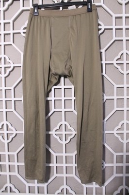 Milliken Base Layer Pants Men M Brown Drawers Cold Weather Gen 3 Peckham 32x28